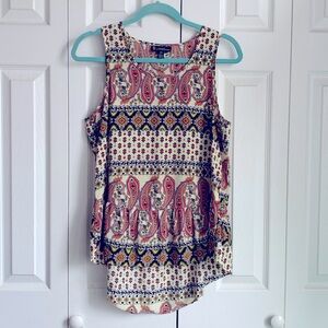 Signature Studio Boho Sleeveless High Low Top
